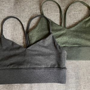 GapFit Jersey Sports bras, lot of 2 size S